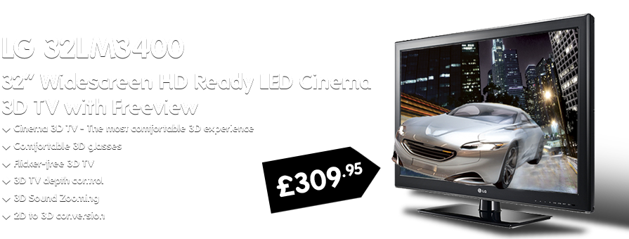 LG 32LM3400 32" 3D TV